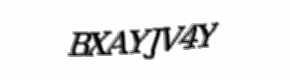 Security check image, please type the characters shown
