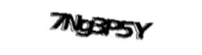 Security check image, please type the characters shown